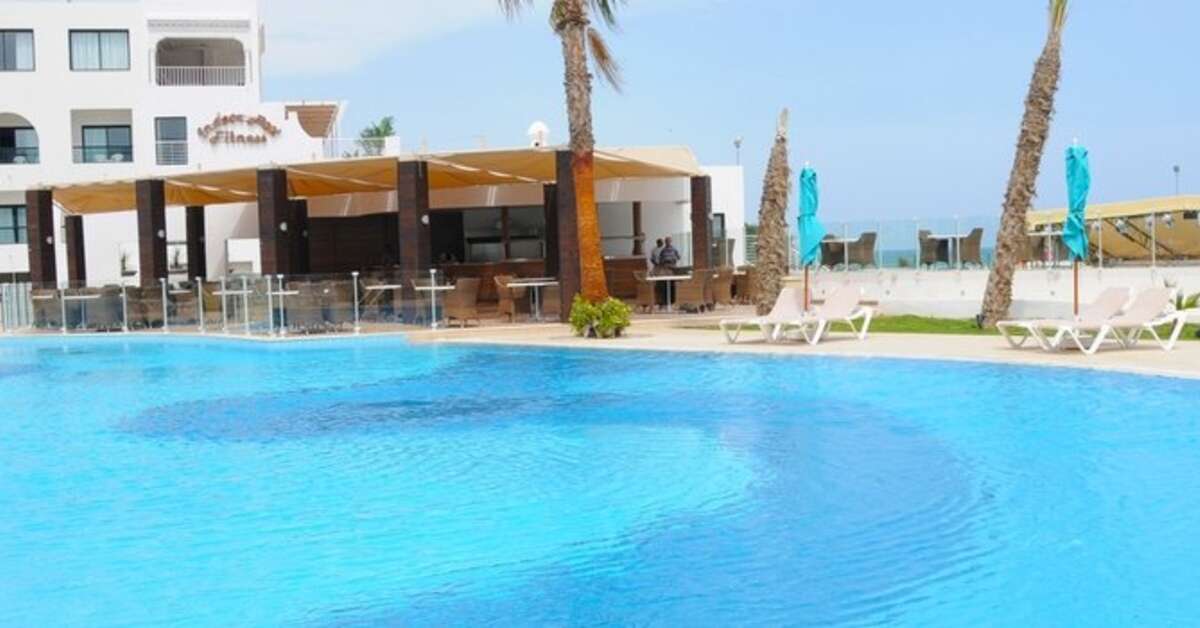 Een foto van het zwembad bij Vincci Nozha Beach & Spa