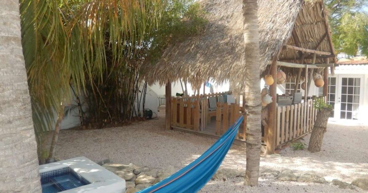 Een foto van de buitenkant van BnB Bonaire