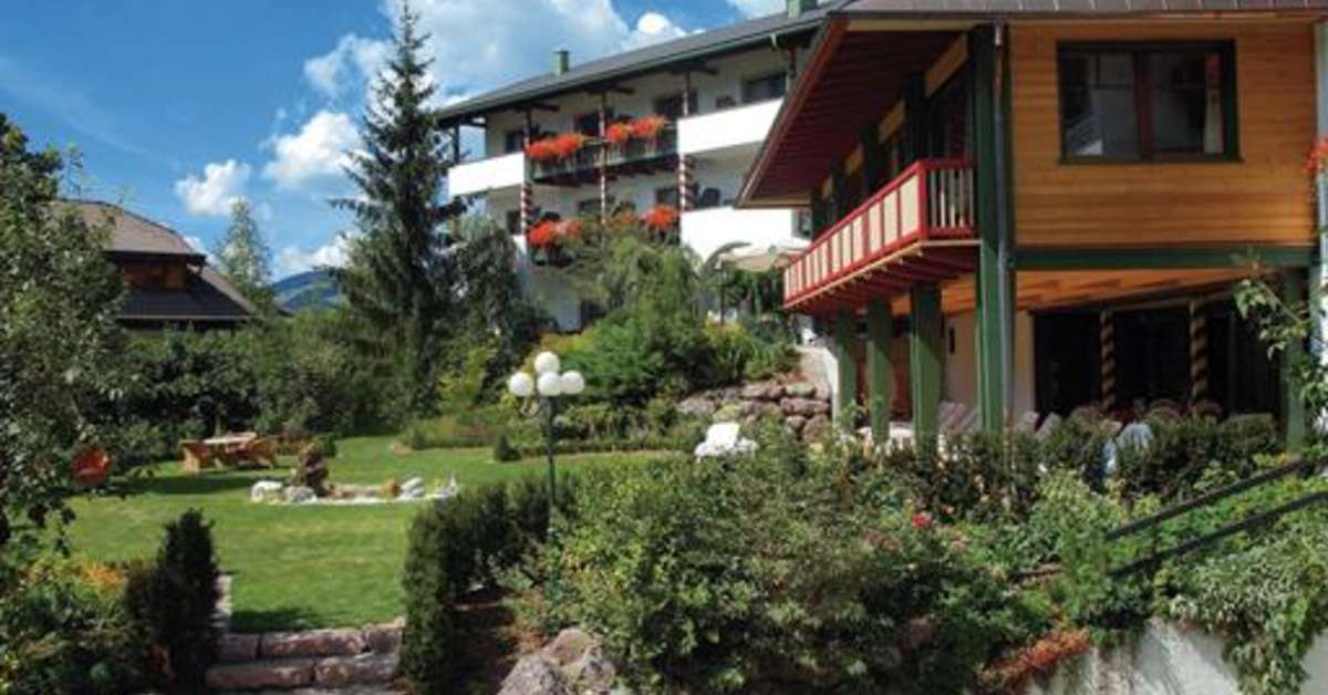 Een foto van een overzicht van Hotel Santer