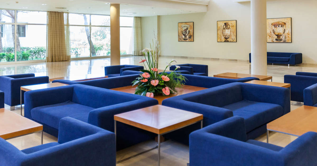 Een foto van het interieur van Valentin Sancti Petri