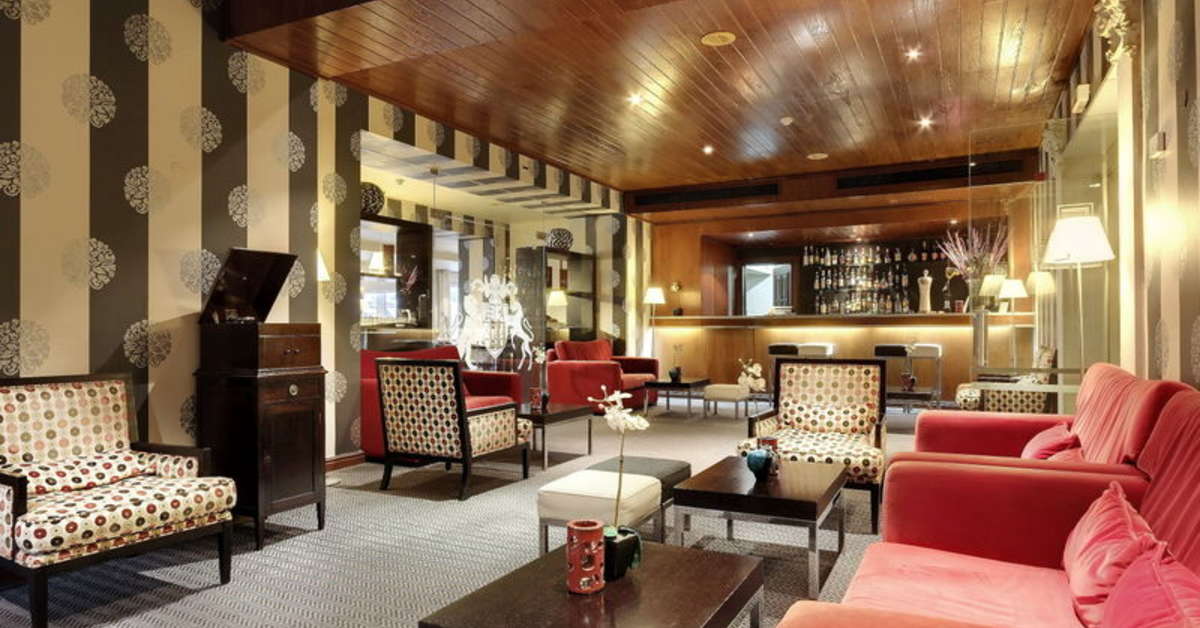 Een foto van de faciliteiten bij Hotel Inglaterra