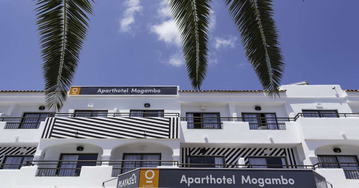 Ein Foto von der Außenansicht des Aparthotel Vibra Mogambo