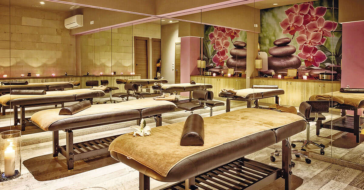 Een foto van de faciliteiten bij Hotel Lagomandra & Spa