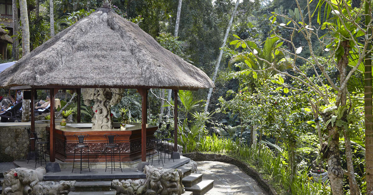 Een foto van de faciliteiten bij Hotel Tjampuhan & Spa