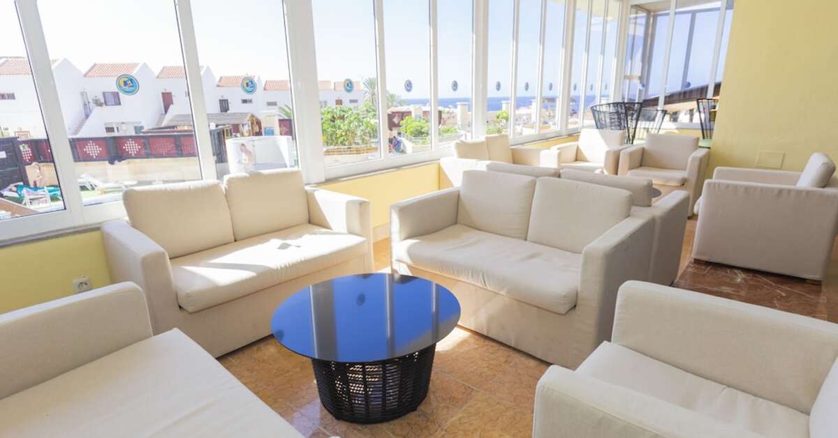 Een foto van het interieur van Hotel Villa de Adeje Beach