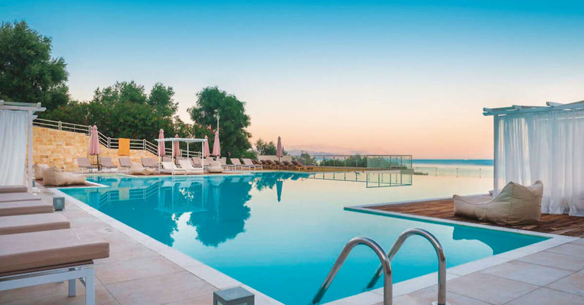 Ein Foto vom Pool im Golden Mare Barbati