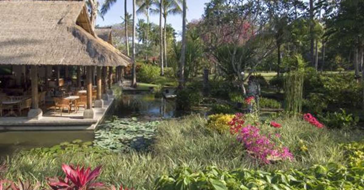 Ein Foto von der Außenansicht des Hyatt Regency Bali