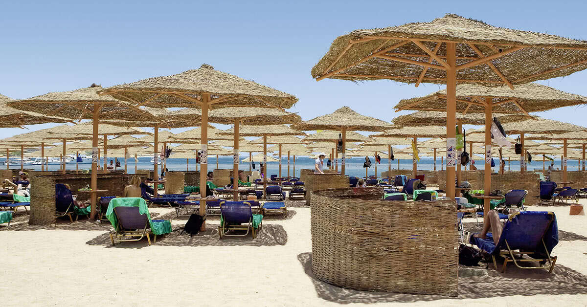 Een foto van het strand bij Jaz Makadi Star & Spa