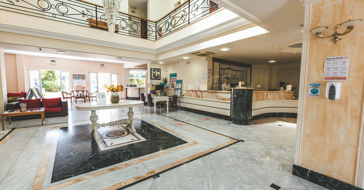 Een foto van het interieur van Chrispy Waterpark Resort