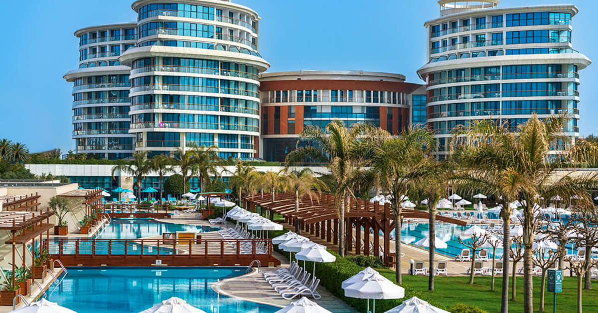 Een foto van het zwembad bij Hotel Baia Lara