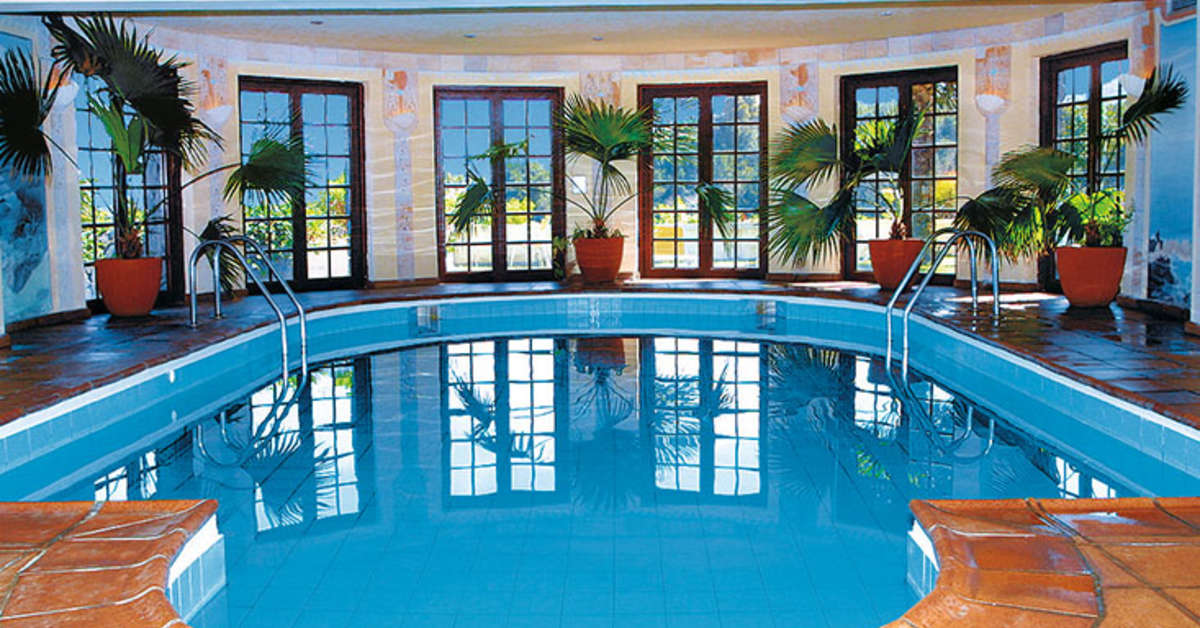 Een foto van het zwembad bij Hotel La Palma Romantica