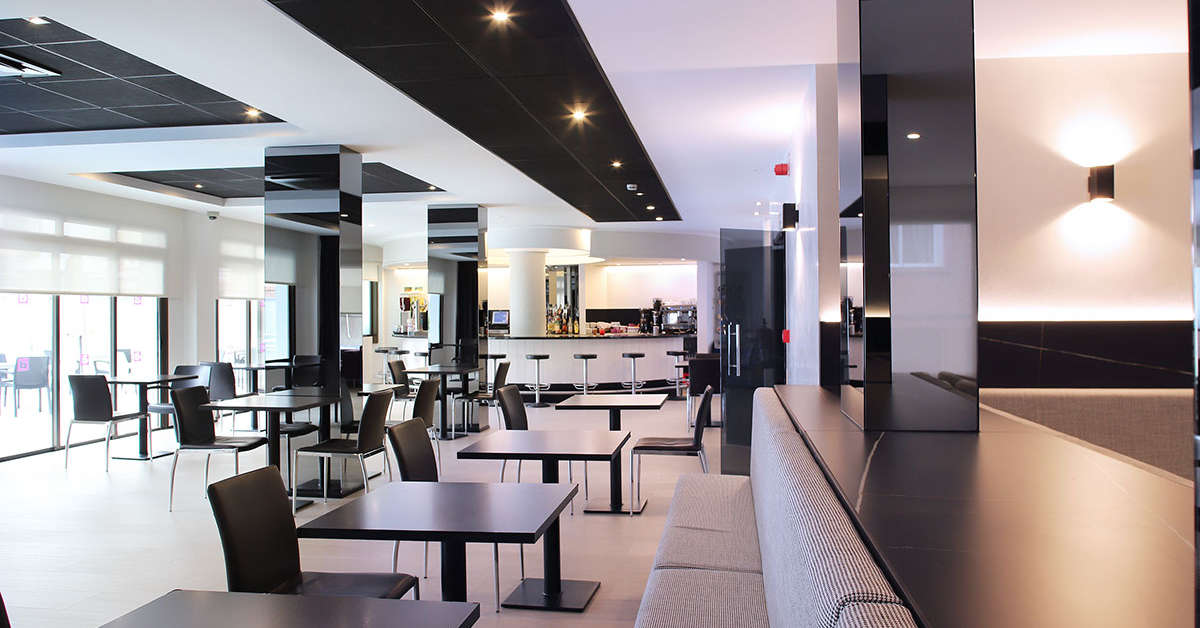 Een foto van de faciliteiten bij Hotel Brasil