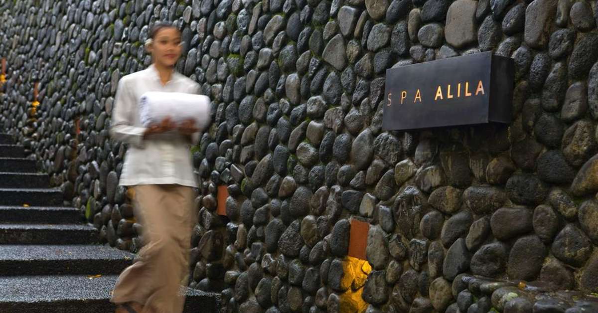 Ein Foto von den Einrichtungen im Alila Ubud