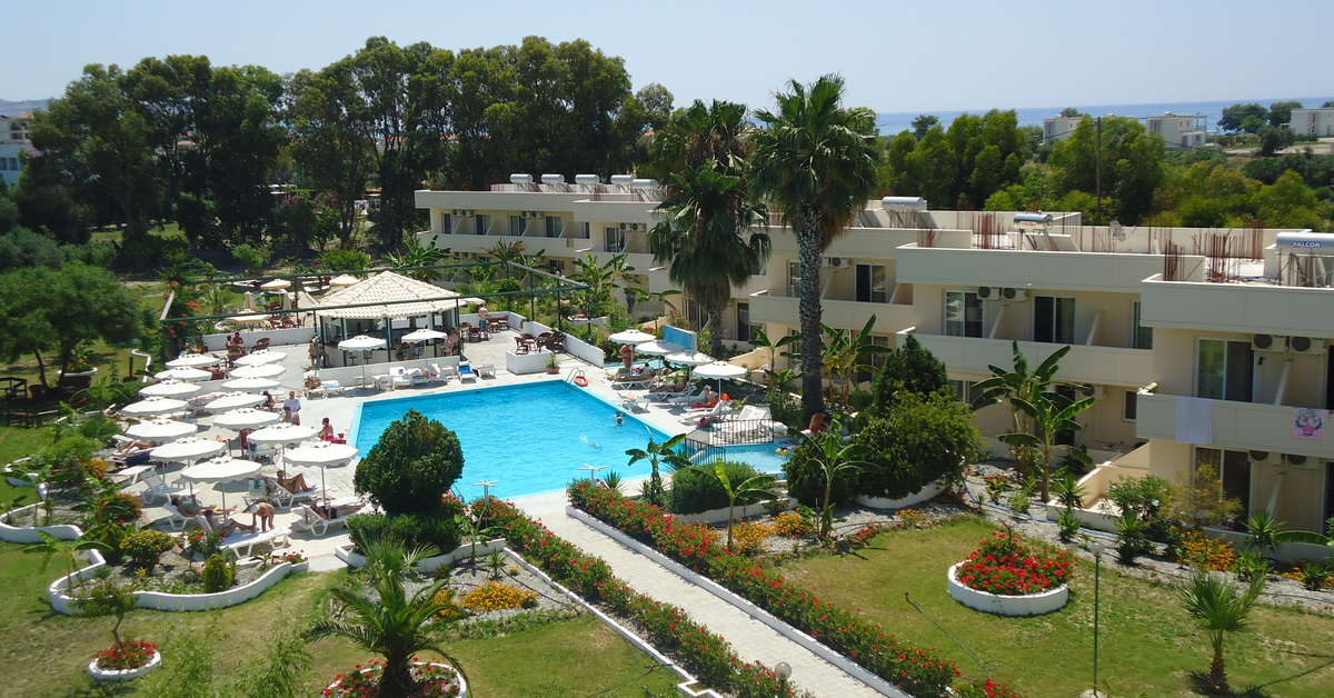 Een foto van een overzicht van Olive Garden Hotel