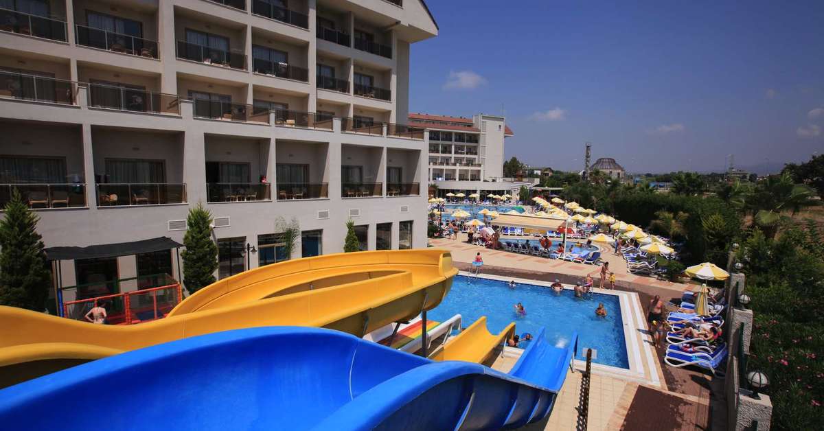 Een foto van het zwembad bij Seher Sun Palace Resort & Spa