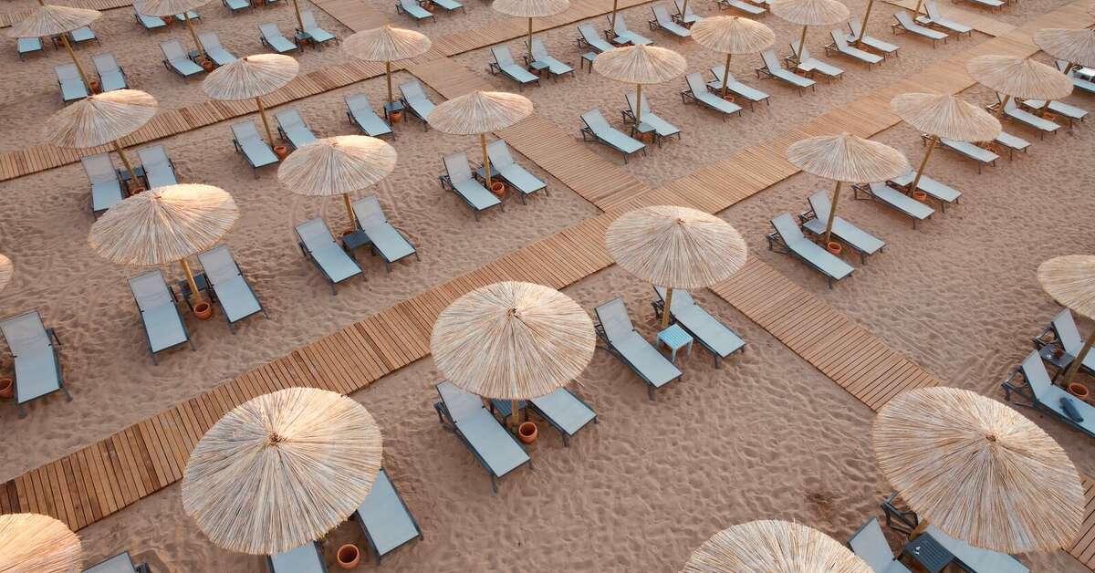 Een foto van het strand bij Liu Resorts