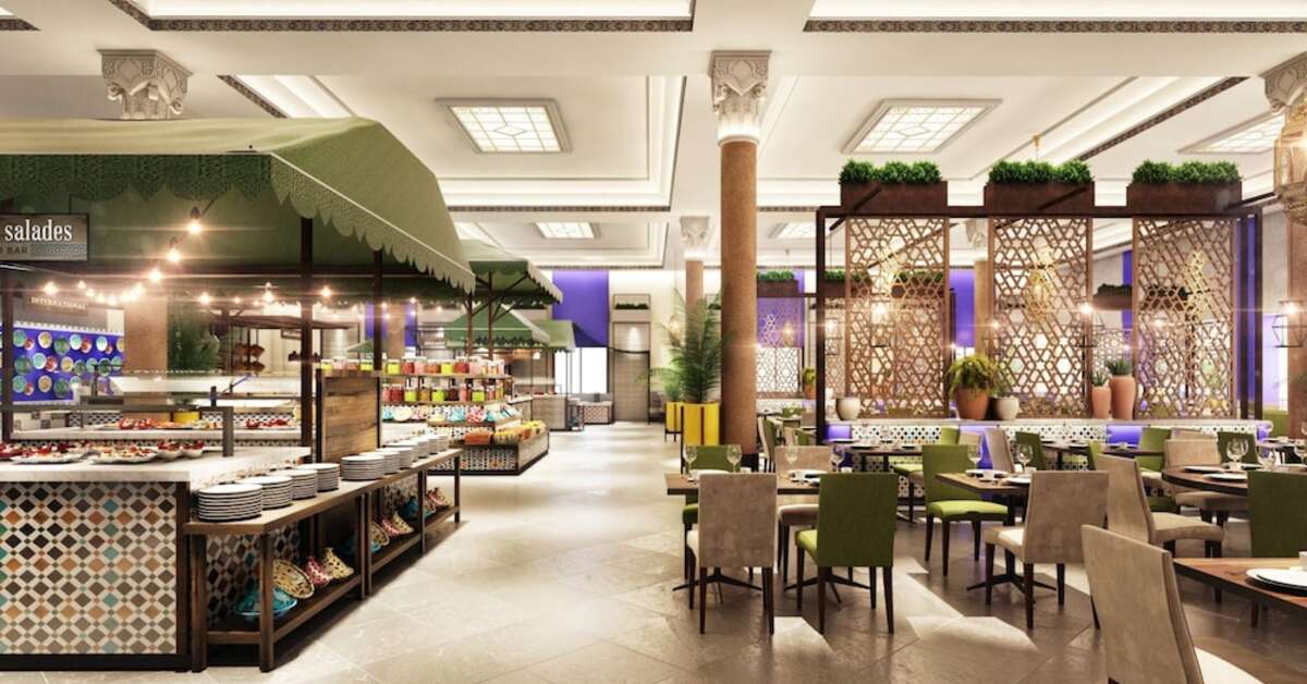 Een foto van de faciliteiten bij Marrakech Ryads Parc & Spa