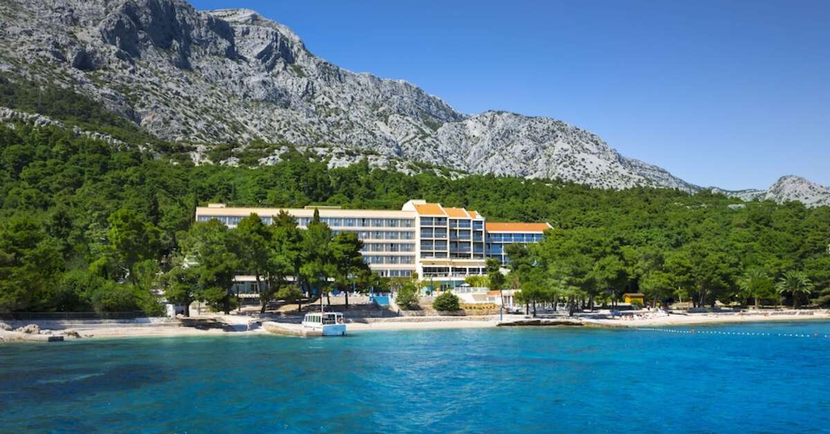 Een foto van de buitenkant van Aminess Vival Grand Azur Hotel