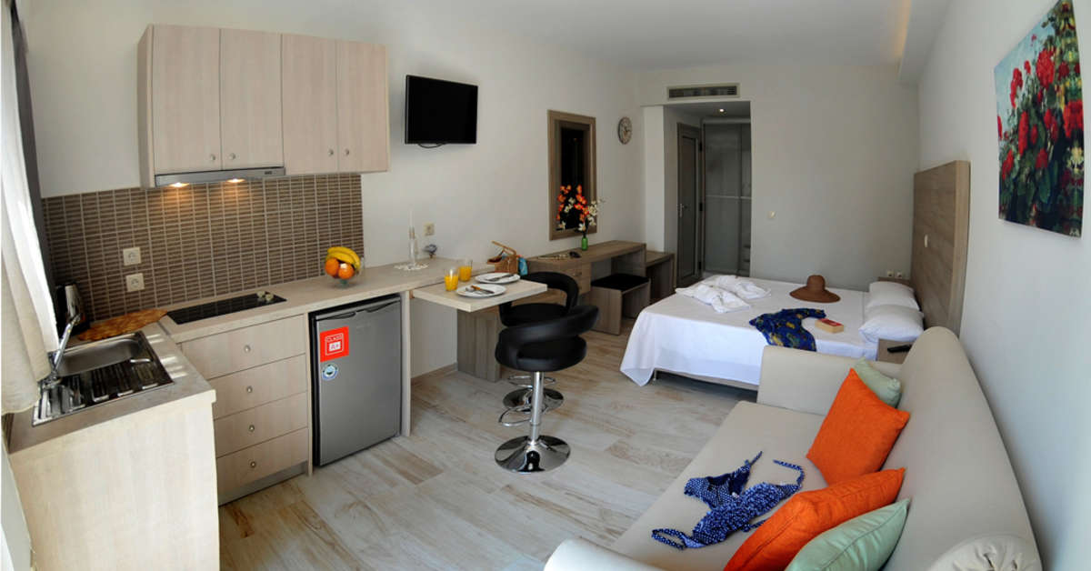 Een foto van Aggelos Appartementen & Deluxe Studios