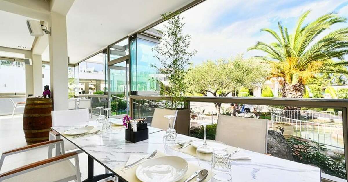 Een foto van de faciliteiten bij Chrousso Village Hotel