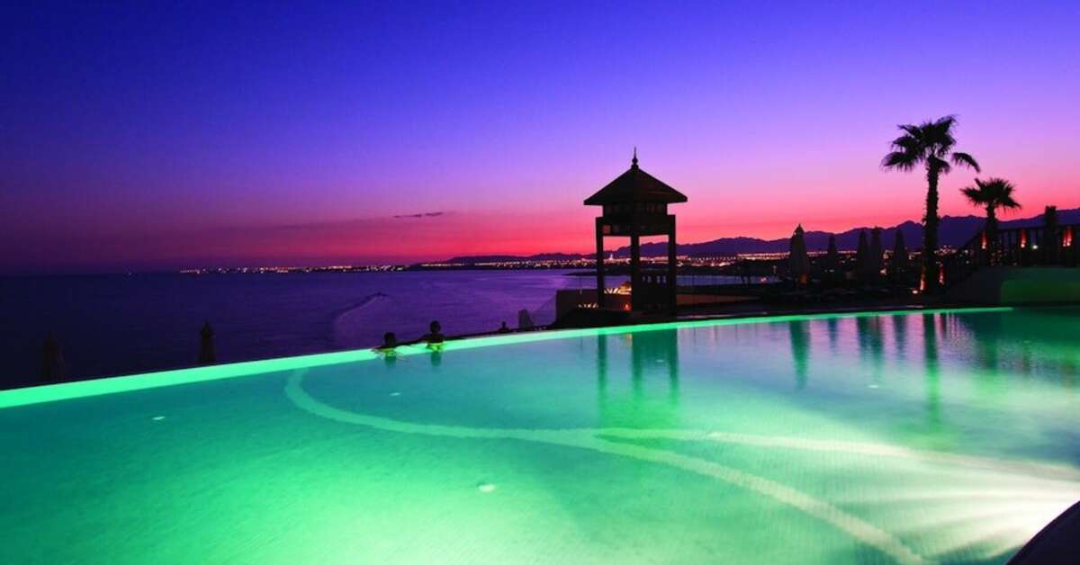 Ein Foto vom Pool im Reef Oasis Blue Bay Resort & Spa