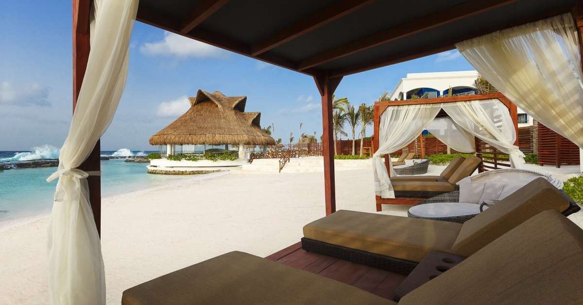 Een foto van het strand bij Hard Rock Hotel Riviera Maya