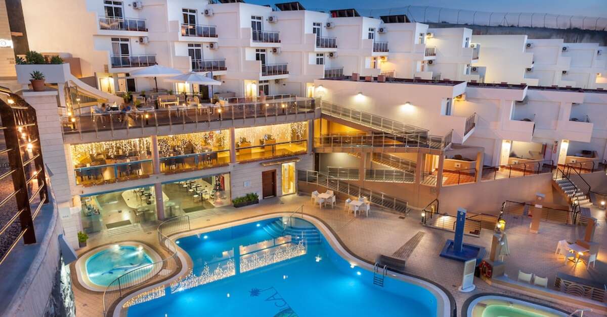 Een foto van het zwembad bij Kn Panoramica Aparthotel