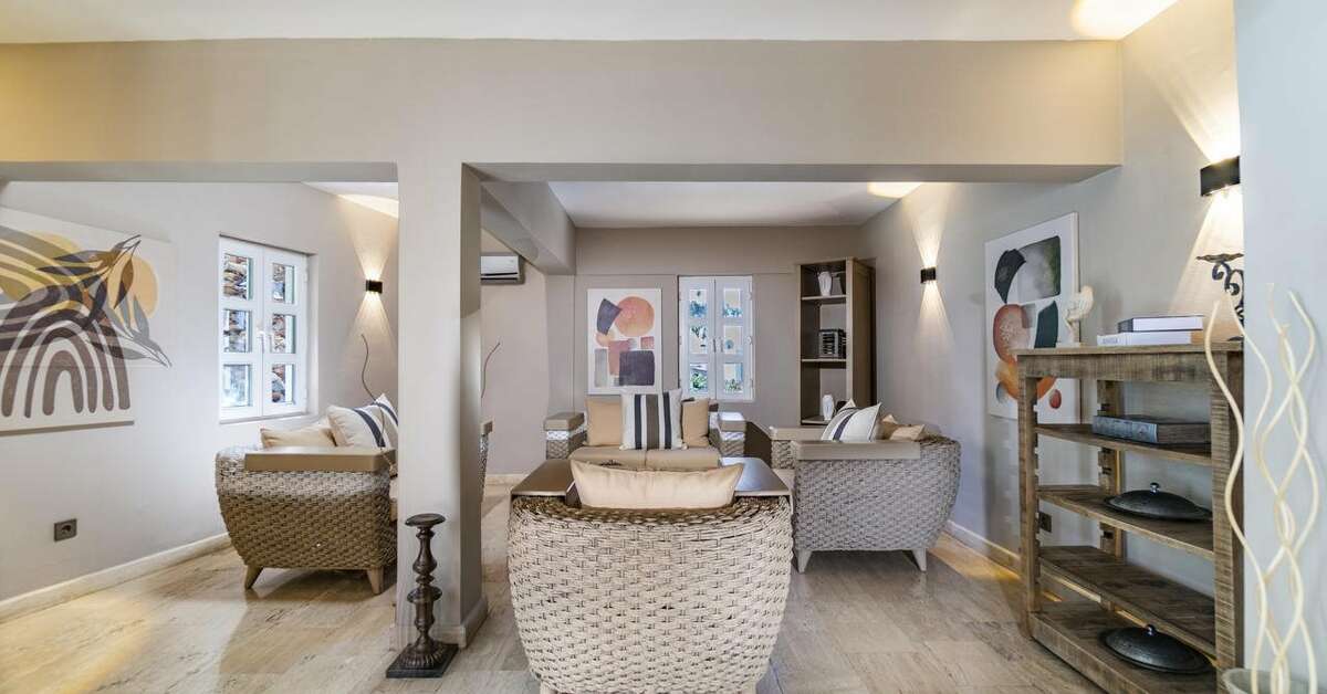 Een foto van het interieur van Manzara Boutique Hotel