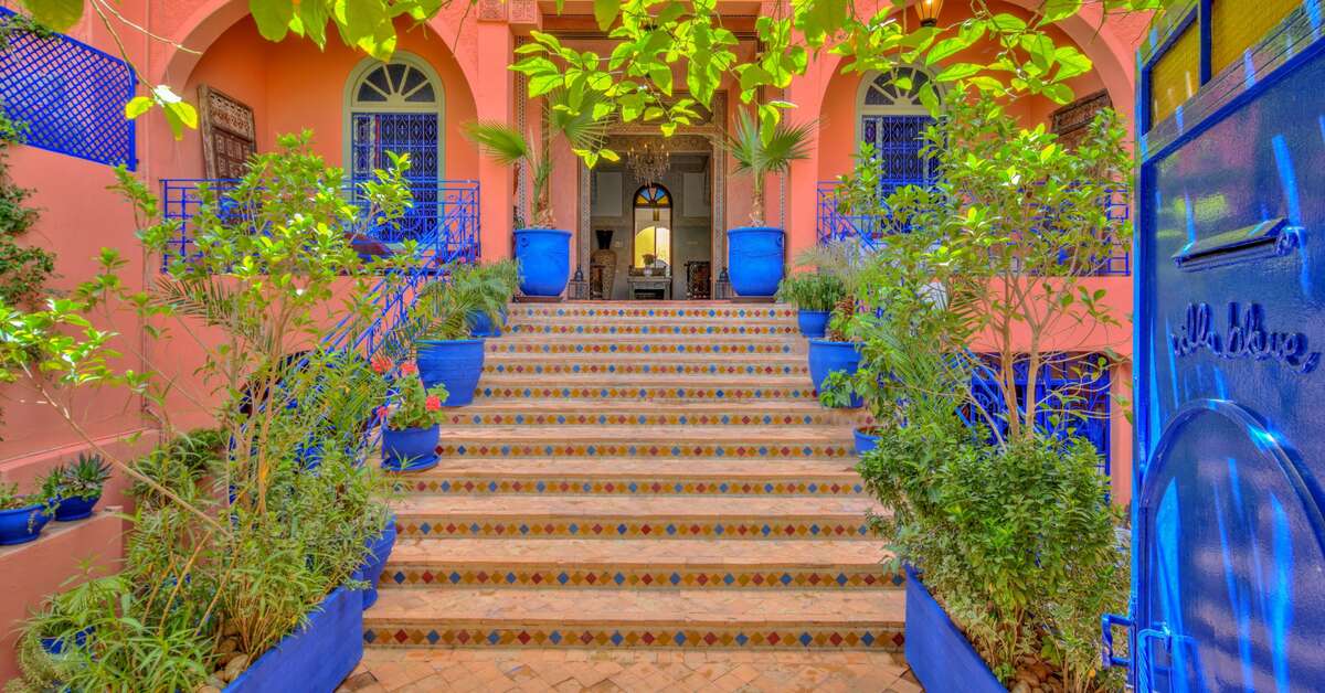 Een foto van Riad La Villa Bleue