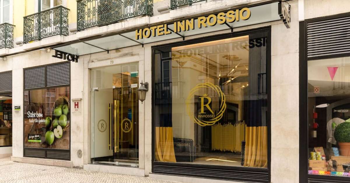 Een foto van de buitenkant van Hotel Inn Rossio