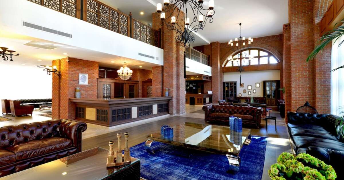 Een foto van het interieur van Grand Yazici Club Turban Thermal