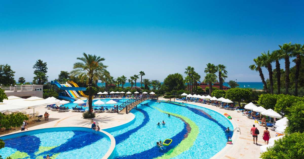 Een foto van het zwembad bij Terrace Beach Resort
