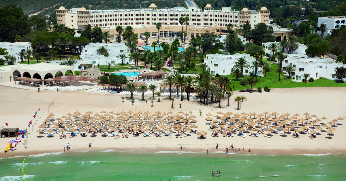 Een foto van de buitenkant van Steigenberger Marhaba Thalasso Hammamet