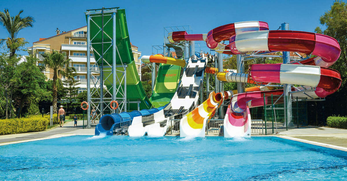 Ein Foto vom Pool im Trendy Aspendos Beach