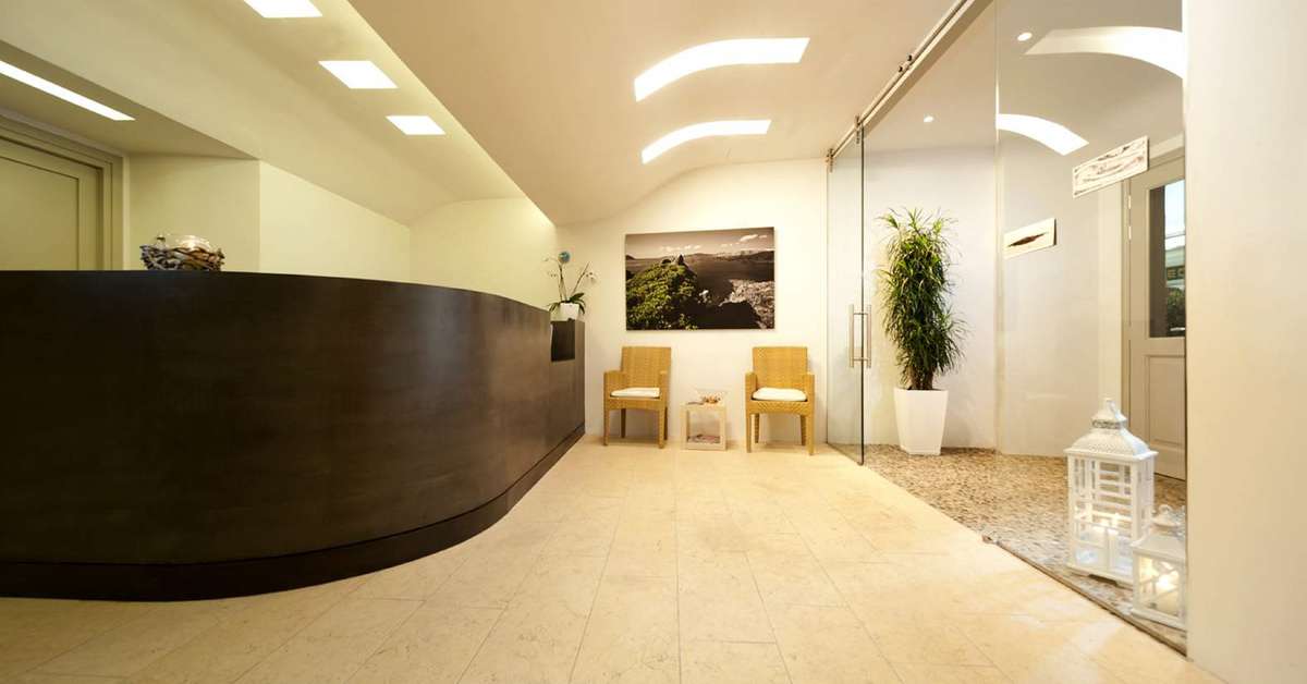 Een foto van het interieur van Panorama Boutique Hotel