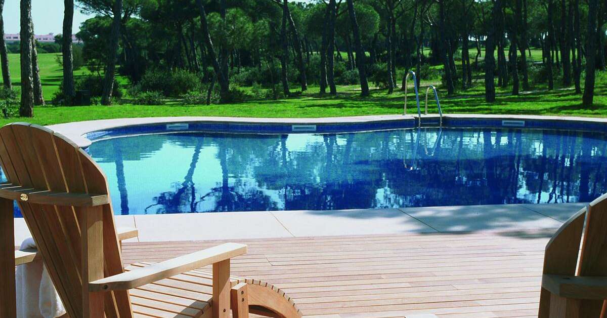 Een foto van het zwembad bij Hotel Nuevo Portil Golf