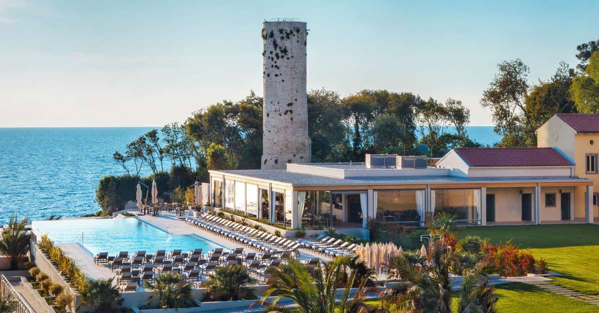 Ein Foto vom Pool im Valamar Collection Isabella Island Resort