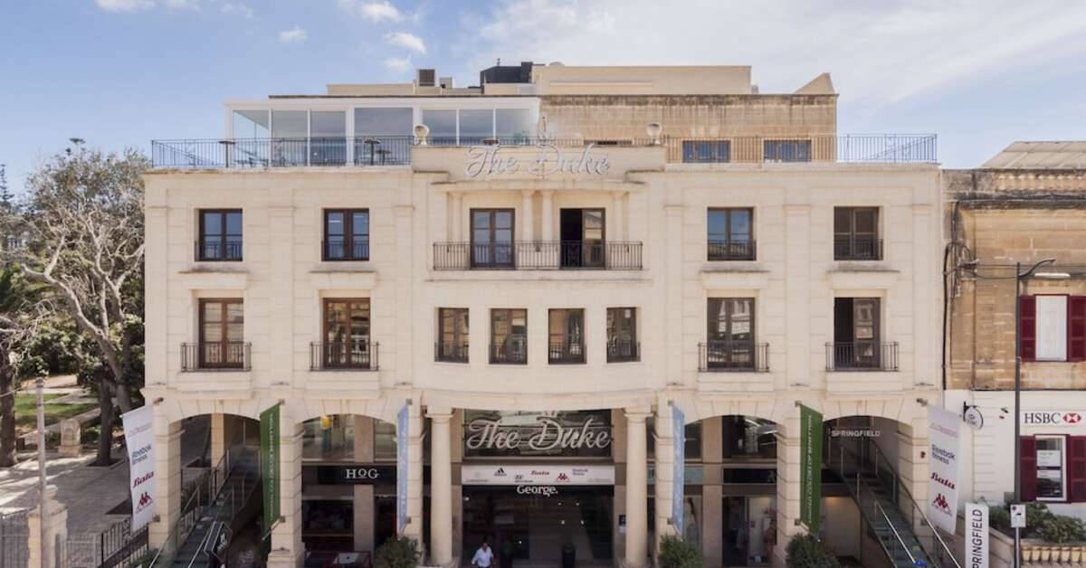 Een foto van de buitenkant van The Duke Boutique Hotel