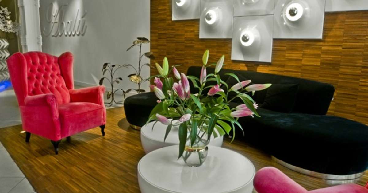Een foto van het interieur van Abalú Boutique & Design Hotel
