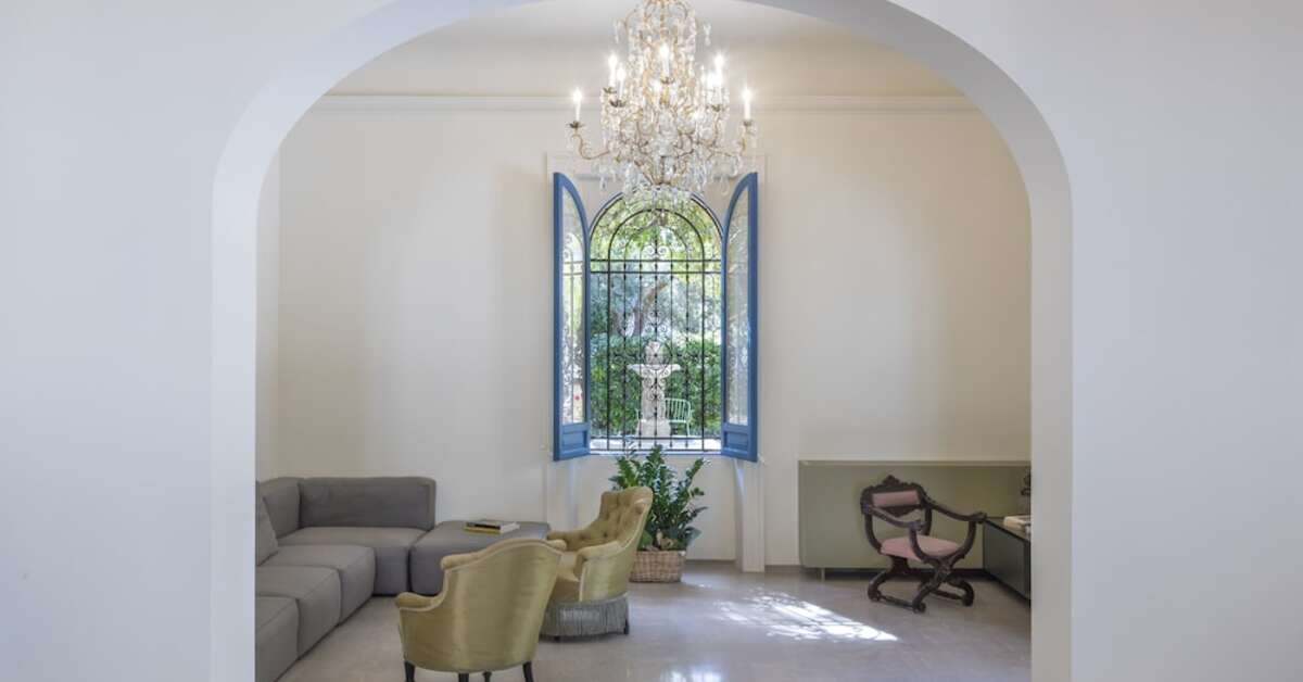 Een foto van het interieur van Giardini Mon Plaisir