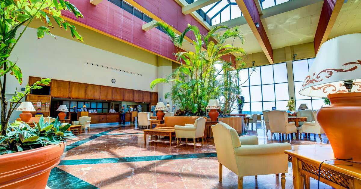 Een foto van het interieur van SBH Hotel Club Paraiso Playa
