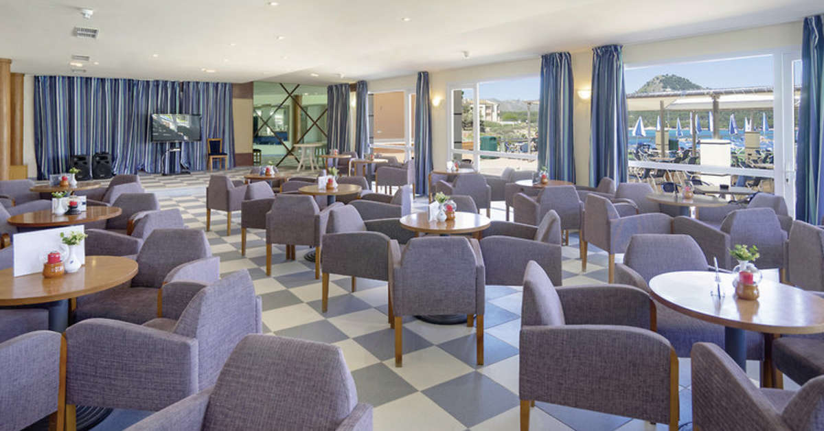 Een foto van het interieur van THB Cala Lliteras
