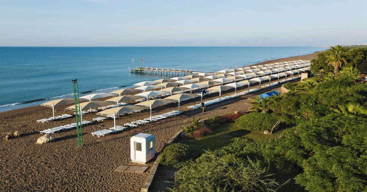 Een foto van het strand bij TUI Magic Life Belek