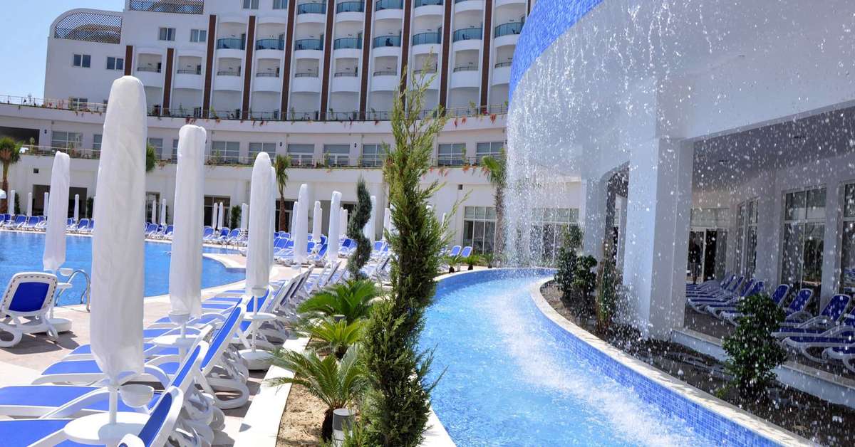 Ein Foto vom Pool im Side Prenses Resort & Spa
