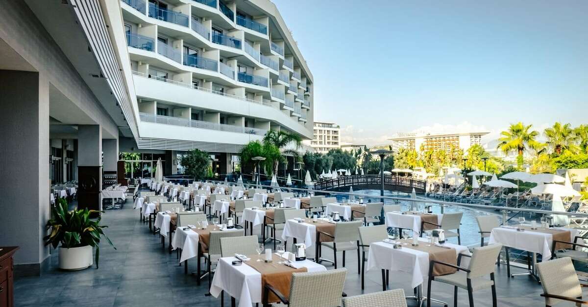Een foto van de faciliteiten bij Hotel Selene Beach & Spa