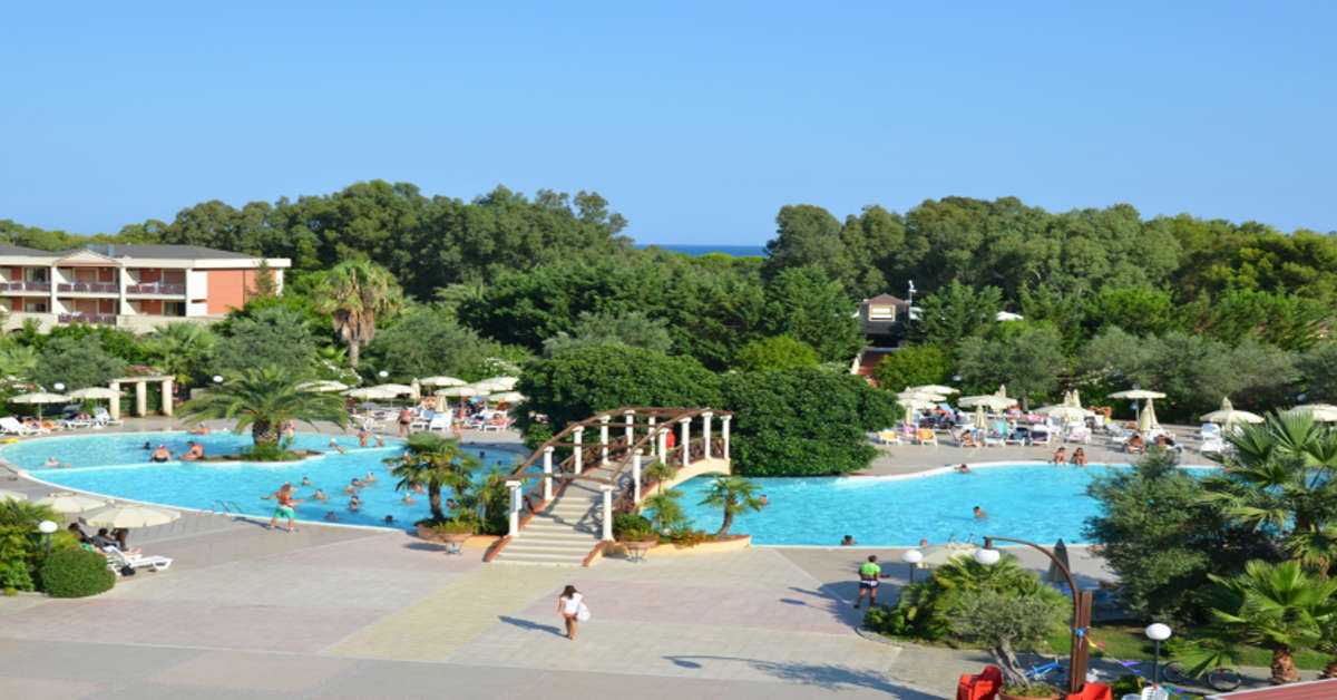 Een foto van het zwembad bij Danaide Resort