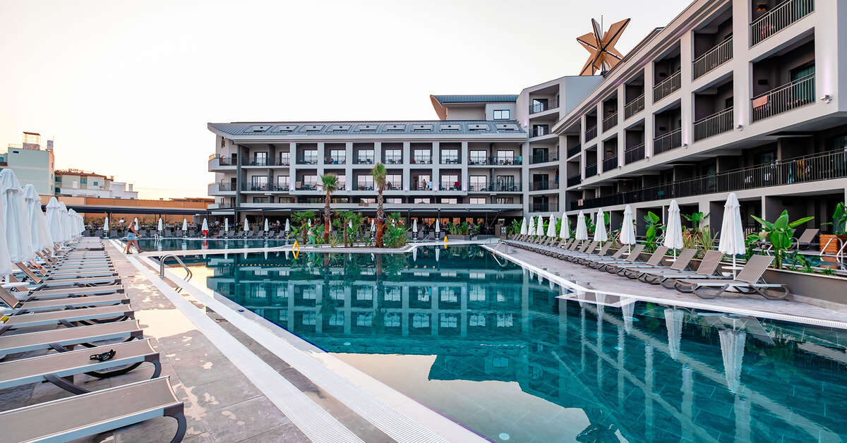 Een foto van het zwembad bij Hotel The X Belek