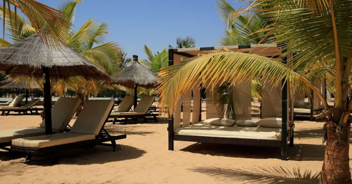 Een foto van het strand bij Lamantin Beach Hotel Resort & Spa