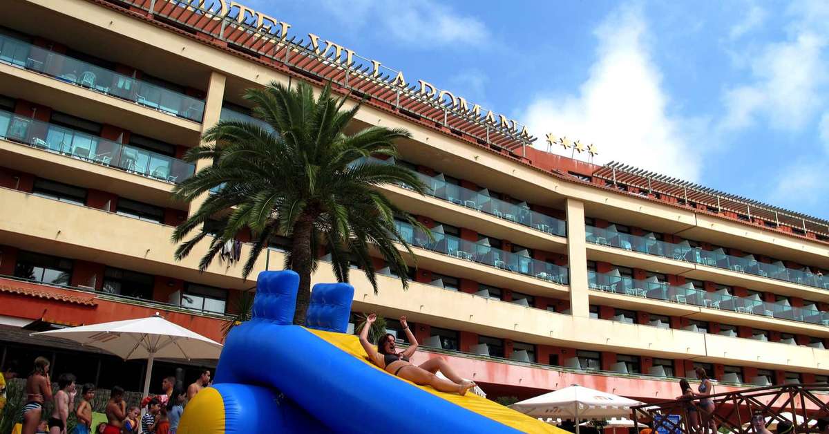 Een foto van het zwembad bij Ohtels Vila Romana
