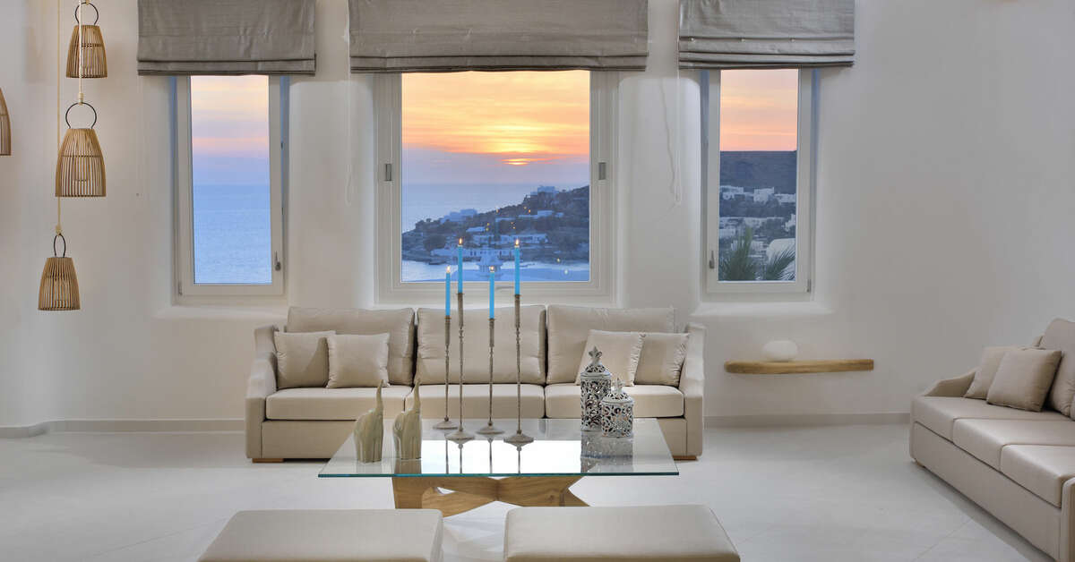 Een foto van het interieur van Anax Resort & Spa